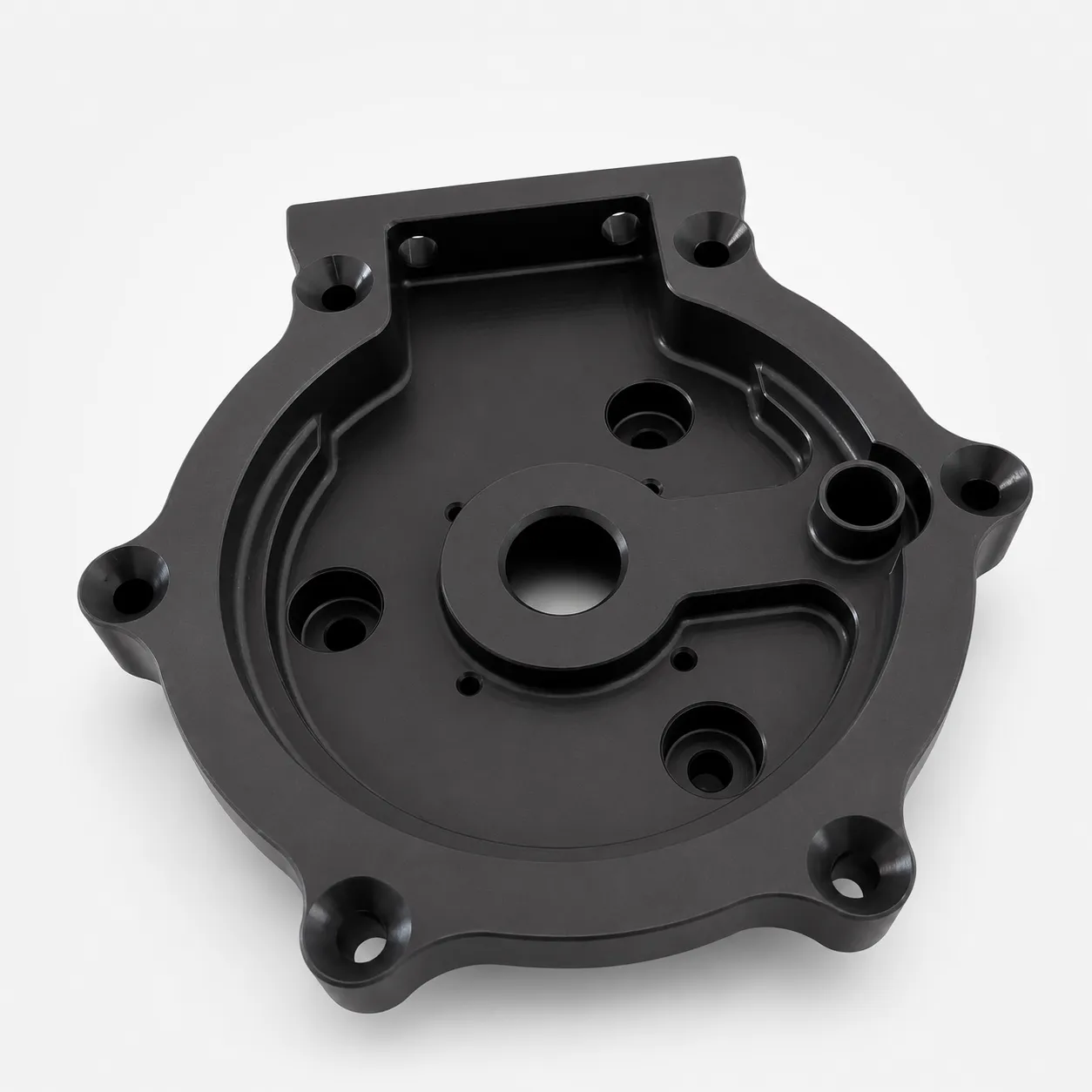 Machined cover plate