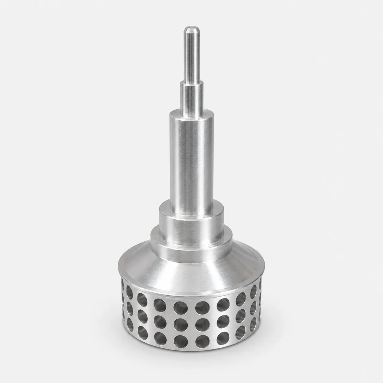 Turned stepped shaft